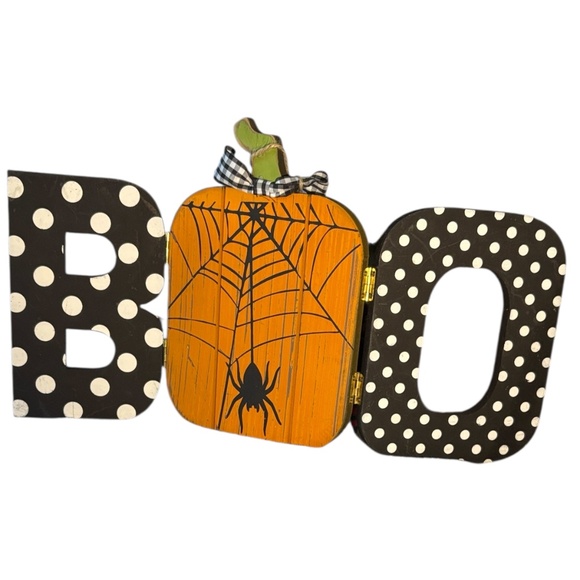 Other - Polka Dot BOO Halloween Decor
